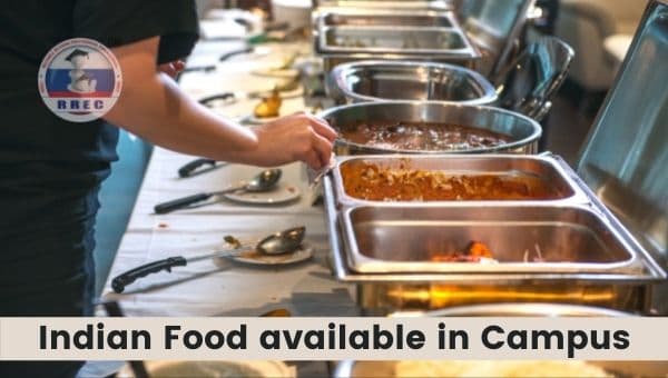 Indian Mess Available in Campus