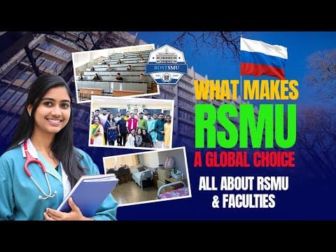 What makes RSMU a global choice, explore RSMU and its world class faculties
