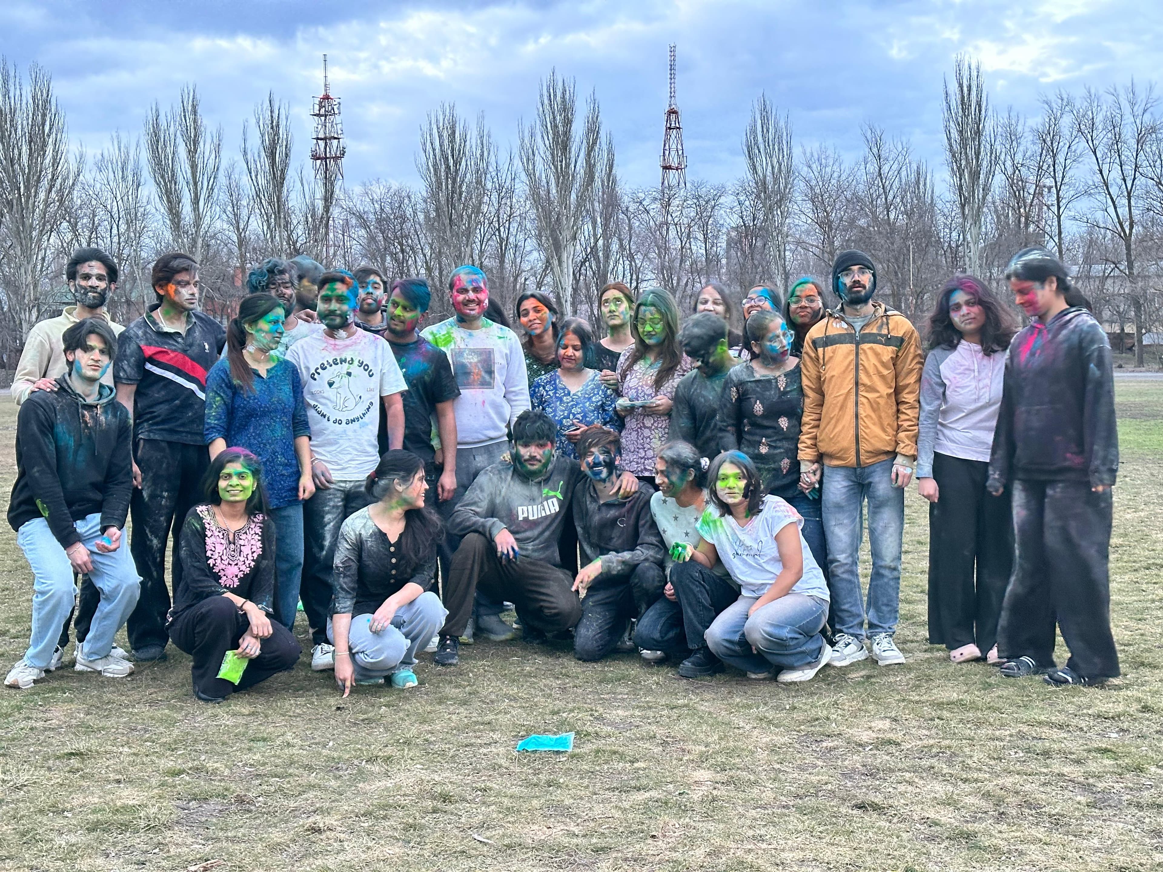 Holi Celebration by Indian Students Rostov State - photo 1