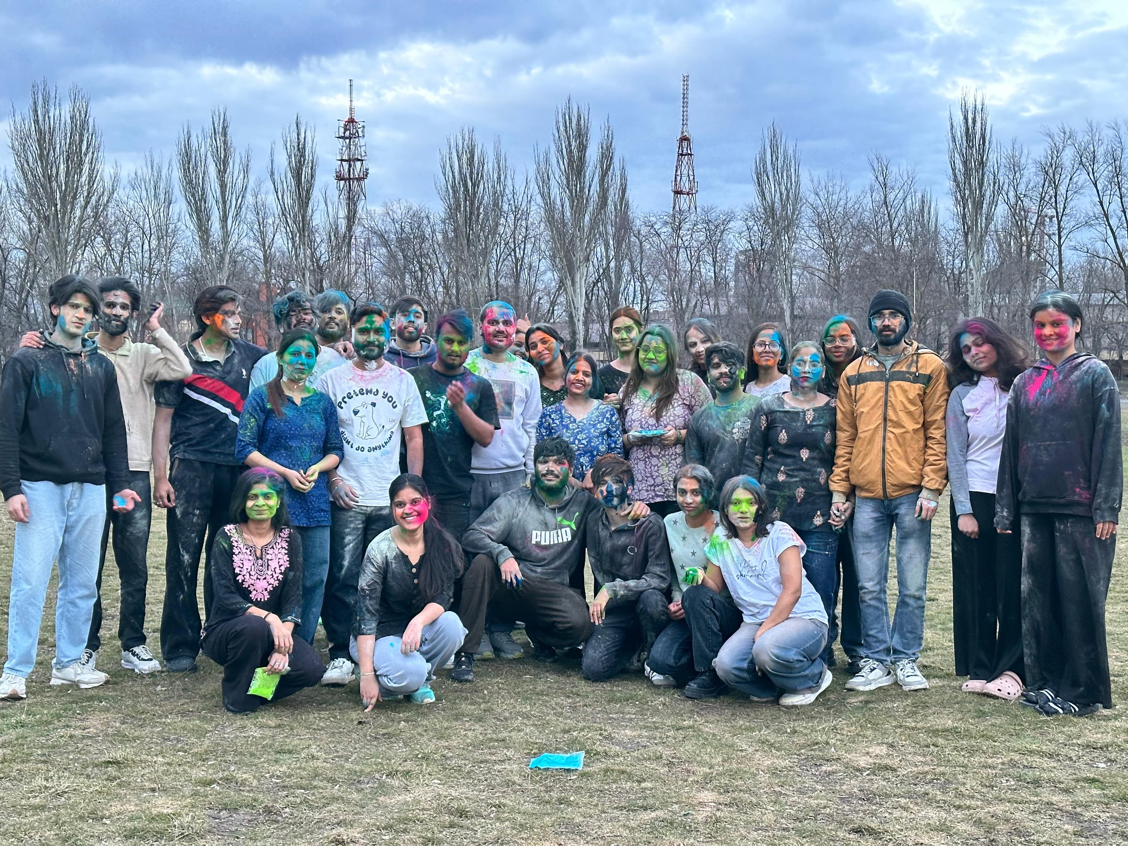 Holi Celebration by Indian Students Rostov State - photo 2